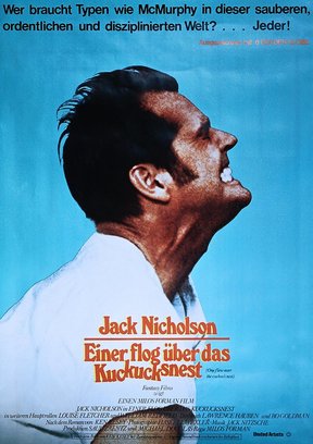 Einer flog über das Kuckucksnest Plakat