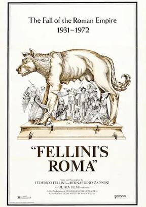 Fellinis Roma Plakat